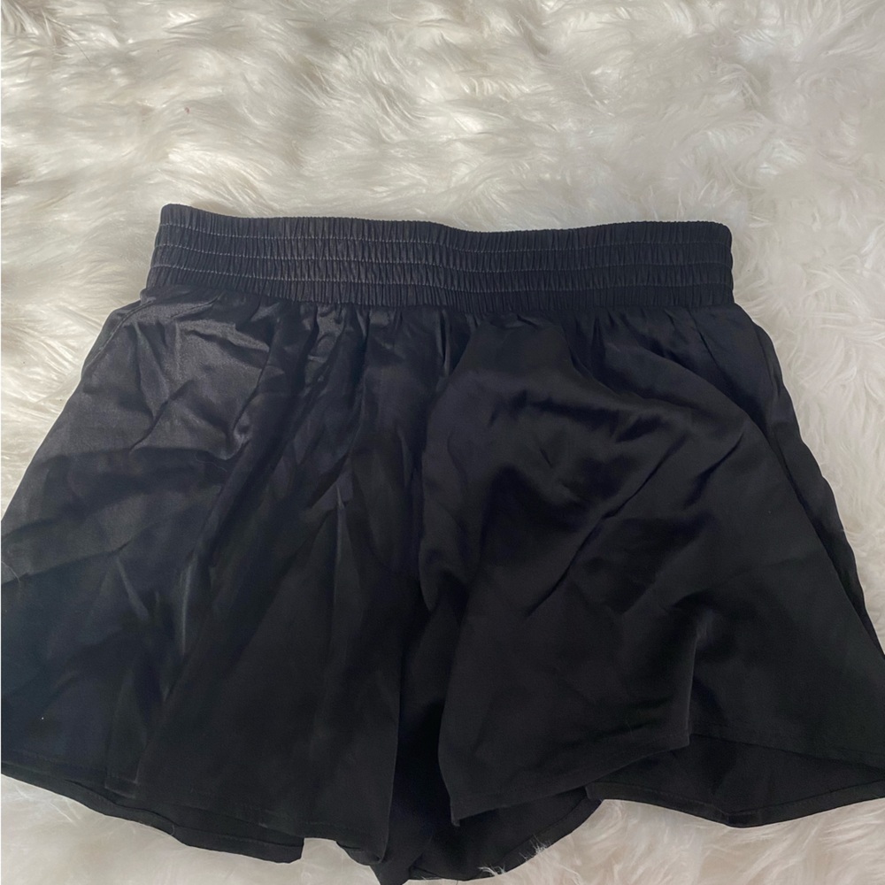 Forever 21 black silky shorts
